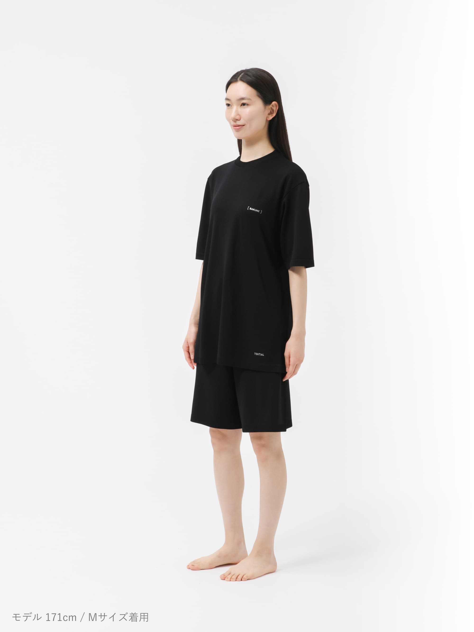 BAKUNE 3D Dry Women's 上下セット（半袖Tシャツ・ショートパンツ