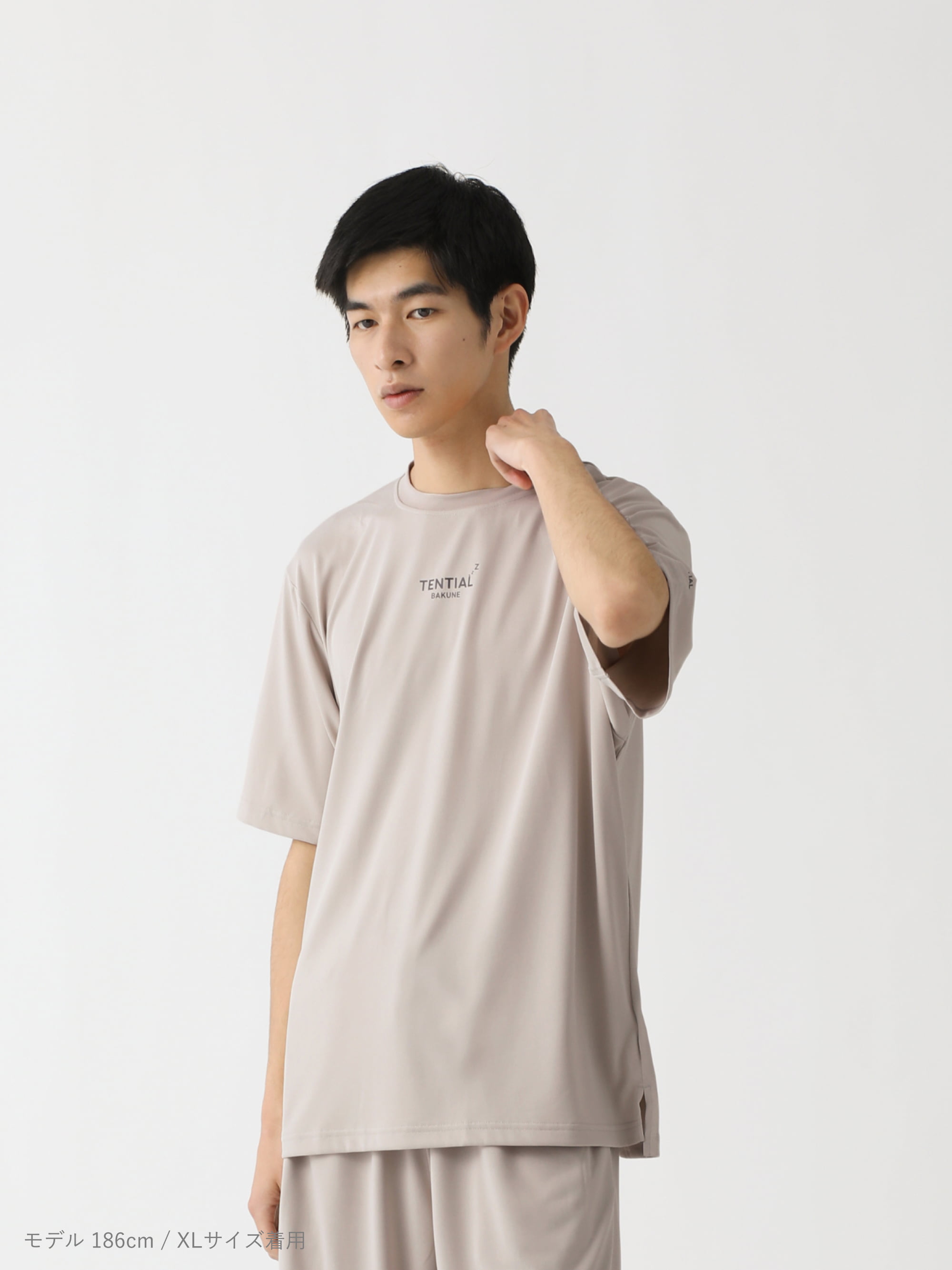 BAKUNE Dry Men's 上下セット（半袖Tシャツ・ショートパンツ）_25SS